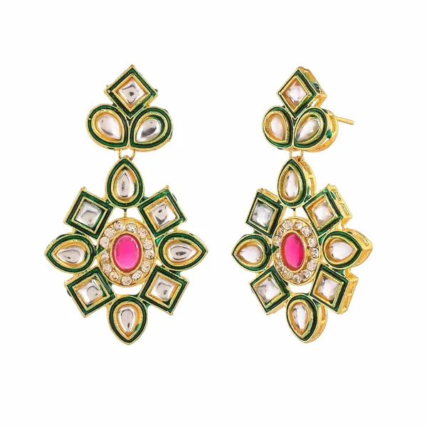 Light_Green_Crystal_Shine_Beads_Ethnic_Kundan_Polki_Necklace_With_Earring_Set_For_Women_|_Gemstone_Jewellery_Set_For_Women_And_Girls