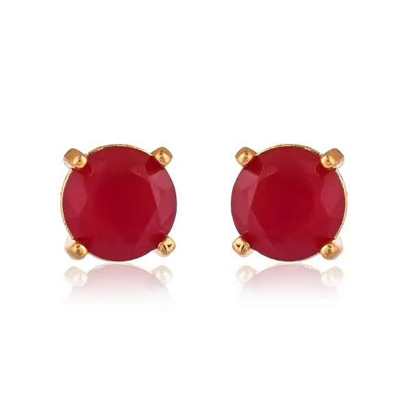 Red_Shine_Beads_Ethnic_Earrings_For_Women_|_Gemstone_Jewelry_Set_For_Women_And_Girls