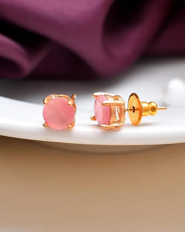Pink_Shine_Beads_Ethnic_Earrings_For_Women_|_Gemstone_Jewelry_Set_For_Women_And_Girls