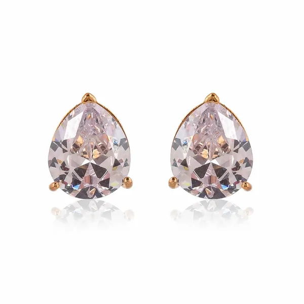 Gold_Plated_Oval_Shape_Stud_Earrings_For_Women_&_Girls_|_Lightweight_Fashion_Jewelry