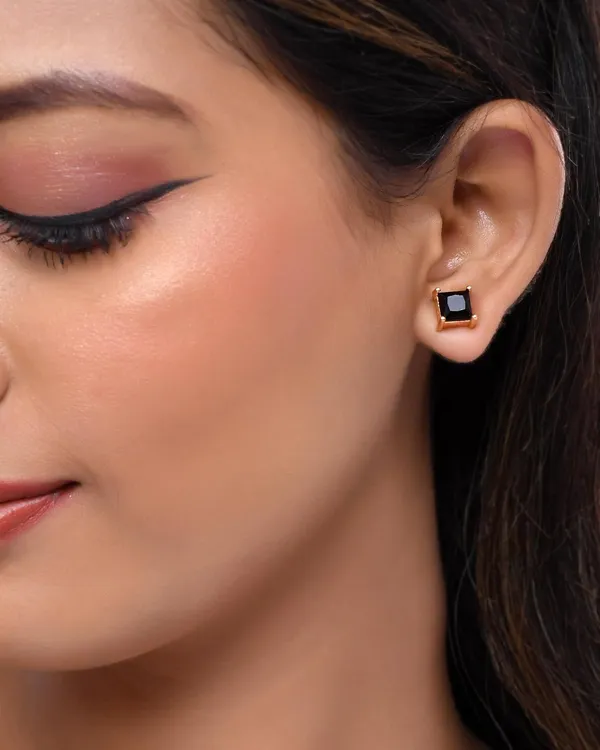 Gold_Plated_Square_Stud_Earrings_For_Women_&_Girls_|_Lightweight_Fashion_Jewelry