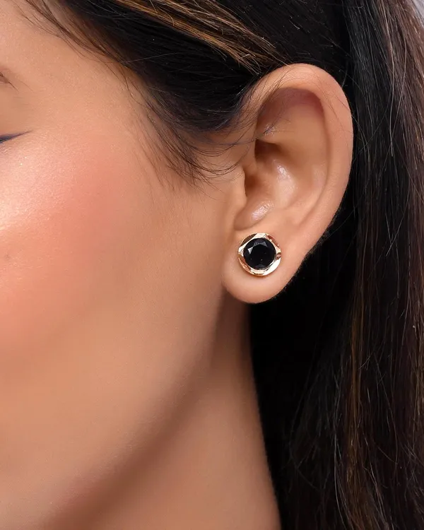 Gold_Plated_Round_Stud_Earrings_For_Women_&_Girls_|_Lightweight_Fashion_Jewelry