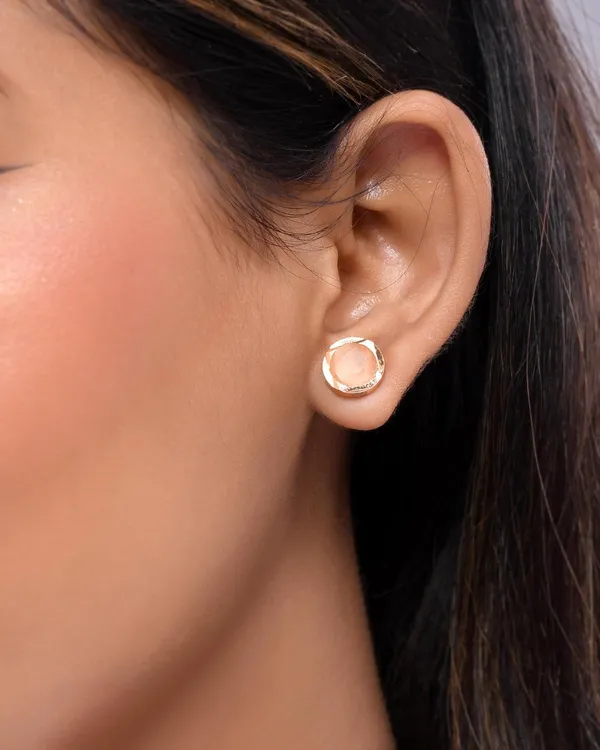 Gold_Plated_Round_Stud_Earrings_For_Women_&_Girls_|_Lightweight_Fashion_Jewelry