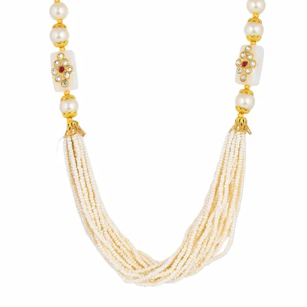 Multicolor_Shine_Small_Beads_Ethnic_Kundan_Polki_Necklace_With_Earring_Set_|_Gemstone_Jewellery_Set_For_Women_And_Girls