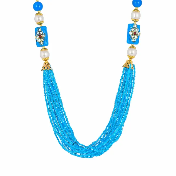 Blue_Sapphire_Shine_Small_Beads_Ethnic_Kundan_Polki_Necklace_With_Earring_Set_|_Gemstone_Jewellery_Set_For_Women_And_Girls
