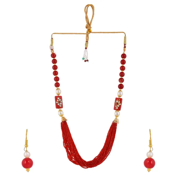 Ruby_Shine_Small_Beads_Ethnic_Kundan_Polki_Necklace_With_Earring_Set_|_Gemstone_Jewellery_Set_For_Women_And_Girls