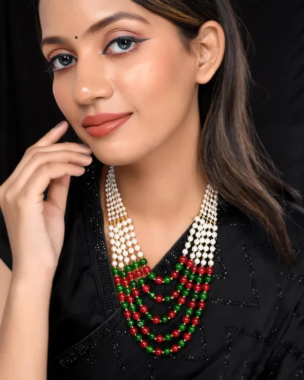 Multicolor_Shine_Beads_Ethnic_Necklace_Set_For_Women_|_Jewellery_Set_For_Women_And_Girls