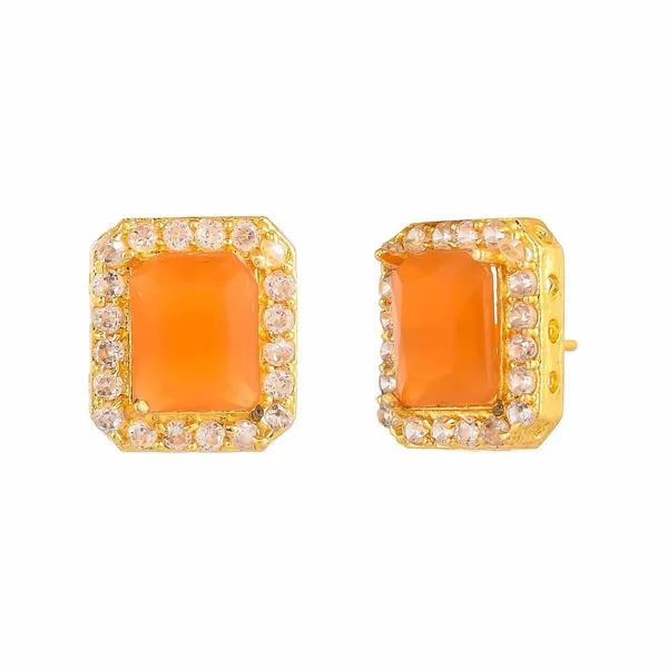 Orange_Sapphire_Sapphire_Gemstone_Ethnic_Pandent_With_Earring_Set_|_Stone_Jewellery_Set_For_Women_And_Girls