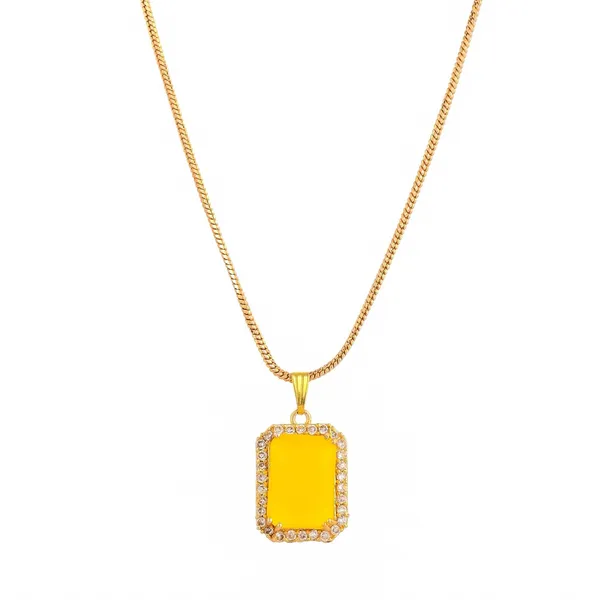 Yellow_Sapphire_Sapphire_Gemstone_Ethnic_Pandent_With_Earring_Set_|_Stone_Jewellery_Set_For_Women_And_Girls