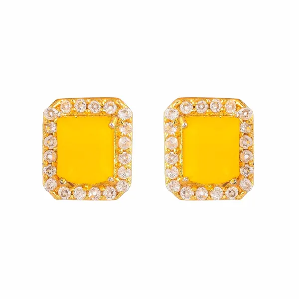 Yellow_Sapphire_Sapphire_Gemstone_Ethnic_Pandent_With_Earring_Set_|_Stone_Jewellery_Set_For_Women_And_Girls