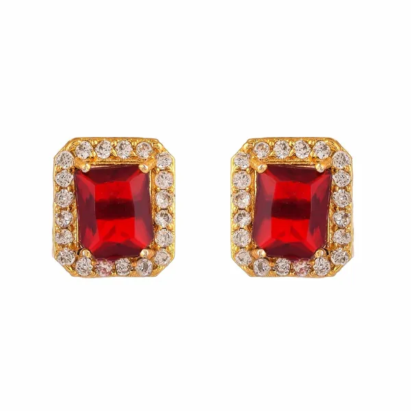 Ruby_Sapphire_Gemstone_Ethnic_Pandent_With_Earring_Set_|_Stone_Jewellery_Set_For_Women_And_Girls