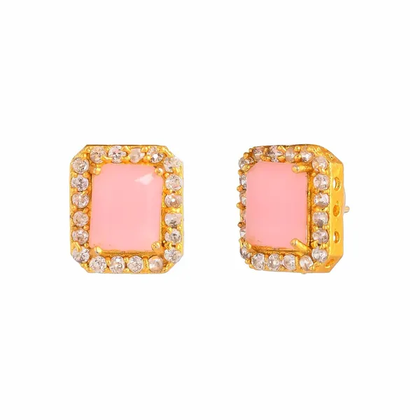 Light_Pink_Sapphire_Sapphire_Gemstone_Ethnic_Pandent_With_Earring_Set_|_Stone_Jewellery_Set_For_Women_And_Girls