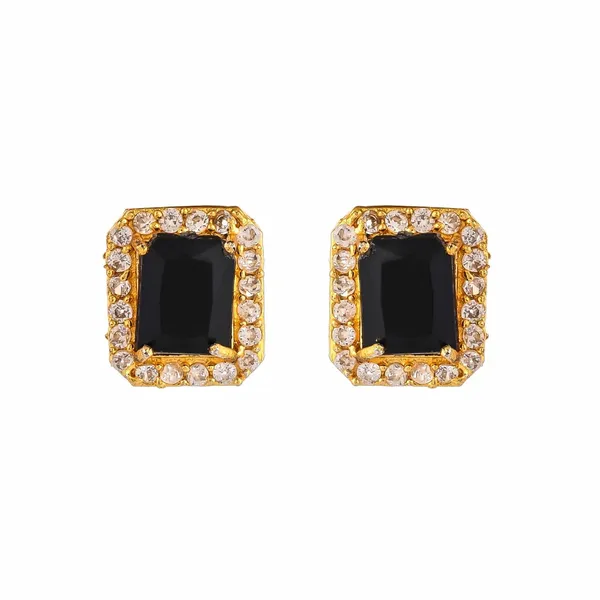 Black_Onyx_Sapphire_Gemstone_Ethnic_Pandent_With_Earring_Set_|_Stone_Jewellery_Set_For_Women_And_Girls