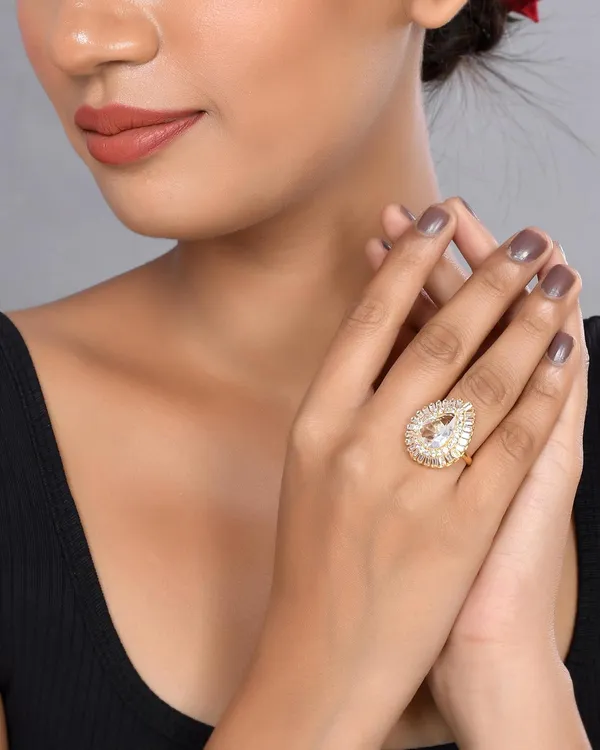 Oval_Crystal_American_Diamond_Rings_For_Women_-_Adjustable_Free_Size,_Love_Forever_Fashion_Rings,_Brass_Jewelry