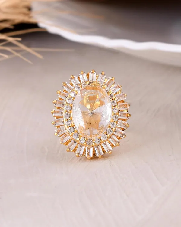Round_Crystal_American_Diamond_Rings_For_Women_-_Adjustable_Free_Size,_Love_Forever_Fashion_Rings,_Brass_Jewelry