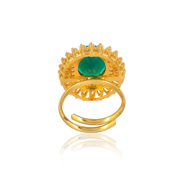 Round_American_Diamond_Ring_For_Women_|_Lightweight_Jewellery