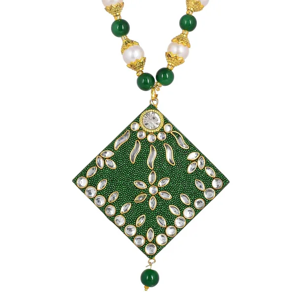 Emerald_Hydro_Beads_Shine_Beads_Square_Necklace_With_Earring_Set_|_Gemstone_Jewellery_Set_For_Women_And_Girls