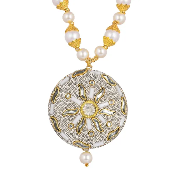 Crystal_Shine_Beads_Round_Shape_Necklace_With_Earring_Set_|_Gemstone_Jewellery_Set_For_Women_And_Girls