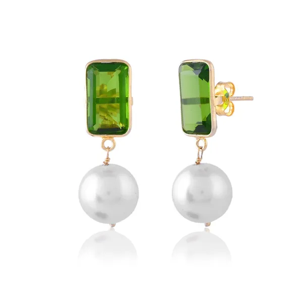 Olive_Pearl_Earrings_For_Women_&_Girl_|_Light_Weight_Fashion_Jewellery