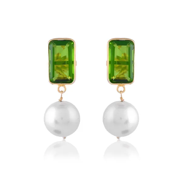 Olive_Pearl_Earrings_For_Women_&_Girl_|_Light_Weight_Fashion_Jewellery