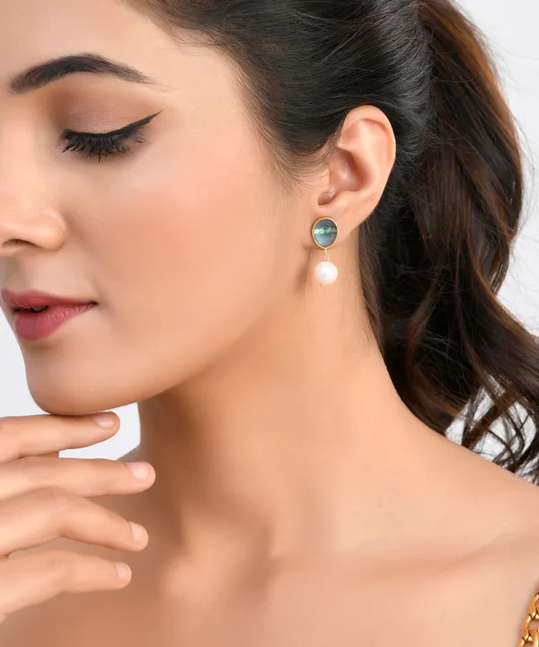 Sky_Blue_Oval_London_Pearl_Earrings_For_Women_&_Girl_|_Light_Weight_Fashion_Jewellery