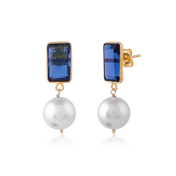 Blue_Sapphire_Pearl_Earrings_For_Women_&_Girl_|_Light_Weight_Fashion_Jewellery