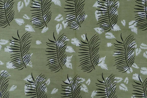 Green_Cotton_Traditional_Floral_Hand_Block_Print_Unstiched_Material_For_Men's_Kurta_Shirts_&_Women's_Kurti_and_Other_Dress_Material
