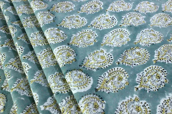 Grey_Cotton_Traditional_Floral_Hand_Block_Print_Unstiched_Material_For_Men's_Kurta_Shirts_&_Women's_Kurti_and_Other_Dress_Material|1120