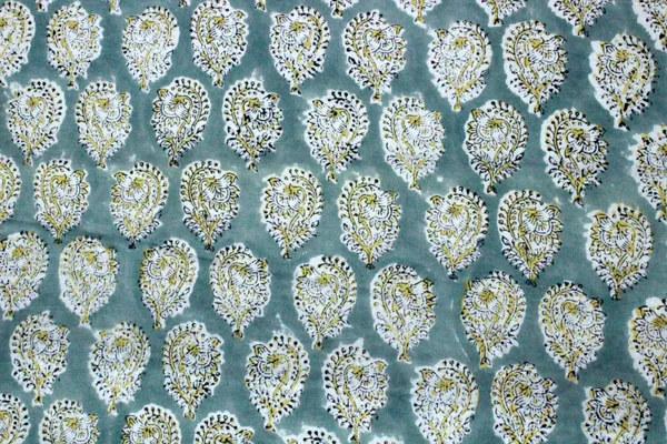 Grey_Cotton_Traditional_Floral_Hand_Block_Print_Unstiched_Material_For_Men's_Kurta_Shirts_&_Women's_Kurti_and_Other_Dress_Material|1120