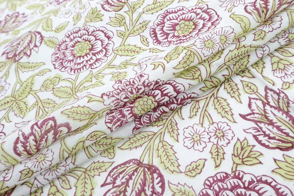Purple_Cotton_Traditional_Floral_Hand_Block_Print_Unstiched_Material_For_Men's_Kurta_Shirts_&_Women's_Kurti_and_Other_Dress_Material