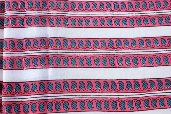 Pink_Cotton_Traditional_Floral_Hand_Block_Print_Unstiched_Material_For_Men's_Kurta_Shirts_&_Women's_Kurti_and_Other_Dress_Material|1373