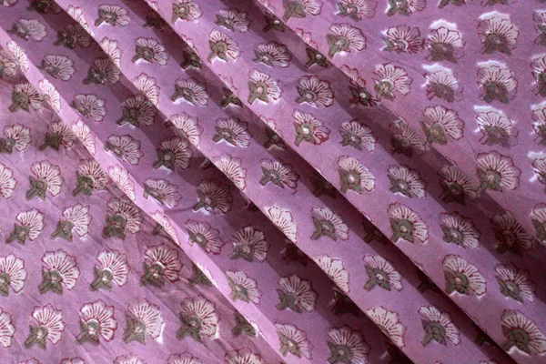 Pink_Cotton_Traditional_Floral_Hand_Block_Print_Unstiched_Material_For_Men's_Kurta_Shirts_&_Women's_Kurti_and_Other_Dress_Material|1377