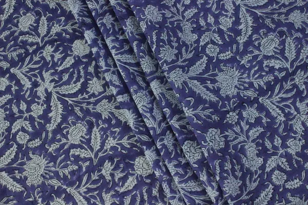 Purple_Cotton_Traditional_Floral_Hand_Block_Print_Unstiched_Material_For_Men's_Kurta_Shirts_&_Women's_Kurti_and_Other_Dress_Material|1399