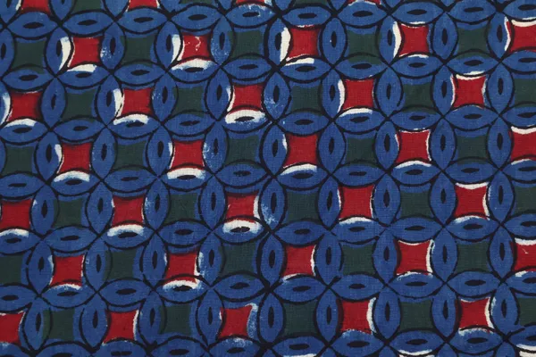 Blue_Cotton_Traditional_Floral_Hand_Block_Print_Unstiched_Material_For_Men's_Kurta_Shirts_&_Women's_Kurti_and_Other_Dress_Material
