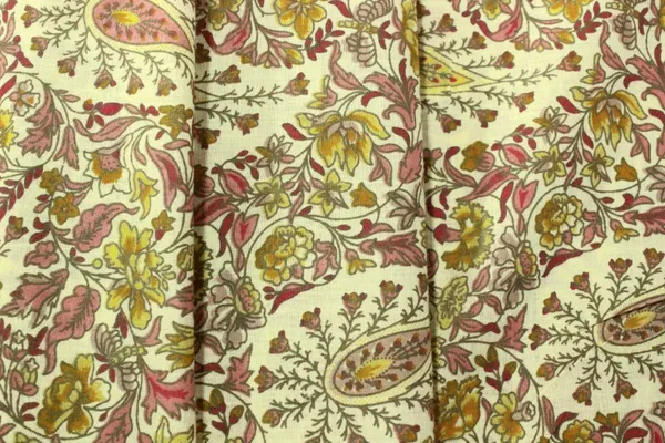 Yellow_and_Pink_colour_pure_cotton_block_print_kurti_fabric,_dress_material