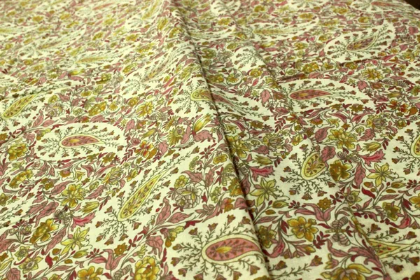 Yellow_and_Pink_colour_pure_cotton_block_print_kurti_fabric,_dress_material