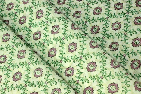 Green_and_Purple_colour_pure_cotton_block_print_kurti_fabric,_dress_material