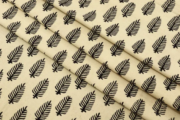 Yellow_Cotton_Traditional_Floral_Hand_Block_Print_Unstiched_Material_For_Men's_Kurta_Shirts_&_Women's_Kurti_and_Other_Dress_Material
