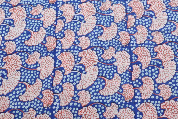 Blue_Cotton_Traditional_Floral_Hand_Block_Print_Unstiched_Material_For_Men's_Kurta_Shirts_&_Women's_Kurti_and_Other_Dress_Material