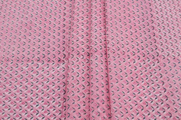 Pink_Cotton_Traditional_Floral_Hand_Block_Print_Unstiched_Material_For_Men's_Kurta_Shirts_&_Women's_Kurti_and_Other_Dress_Material