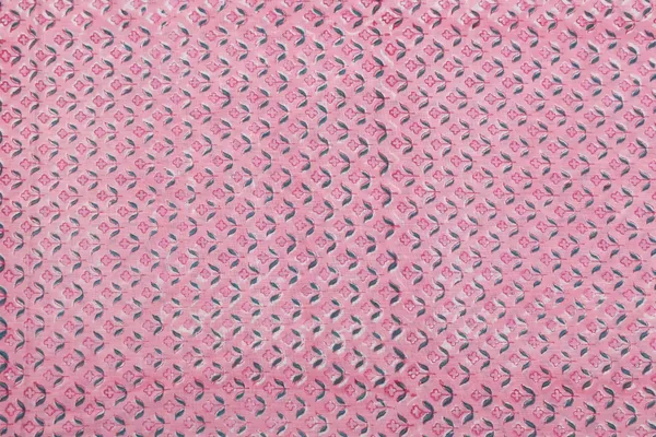 Pink_Cotton_Traditional_Floral_Hand_Block_Print_Unstiched_Material_For_Men's_Kurta_Shirts_&_Women's_Kurti_and_Other_Dress_Material
