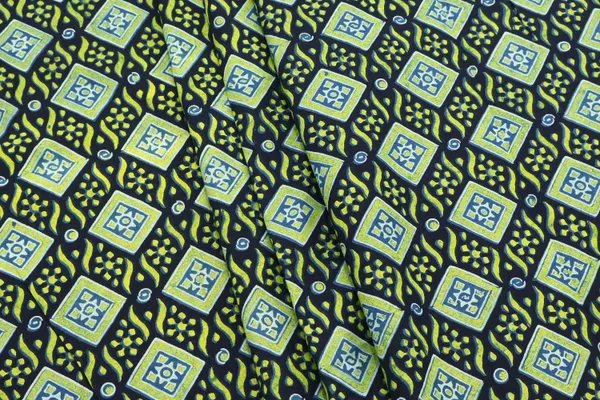 Black_Cotton_Traditional_Floral_Hand_Block_Print_Unstiched_Material_For_Men's_Kurta_Shirts_&_Women's_Kurti_and_Other_Dress_Material
