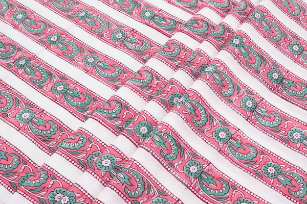 Red_Cotton_Traditional_Floral_Hand_Block_Print_Unstiched_Material_For_Men's_Kurta_Shirts_&_Women's_Kurti_and_Other_Dress_Material