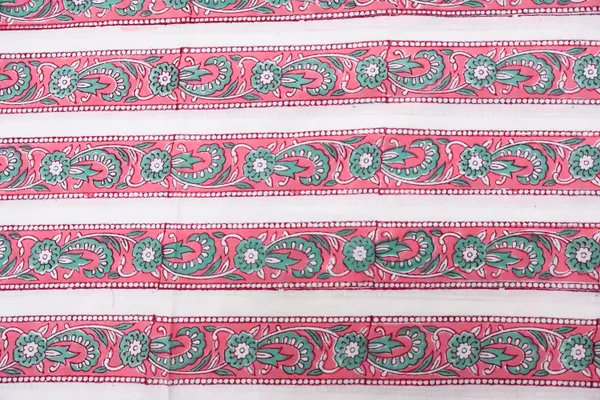 Red_Cotton_Traditional_Floral_Hand_Block_Print_Unstiched_Material_For_Men's_Kurta_Shirts_&_Women's_Kurti_and_Other_Dress_Material