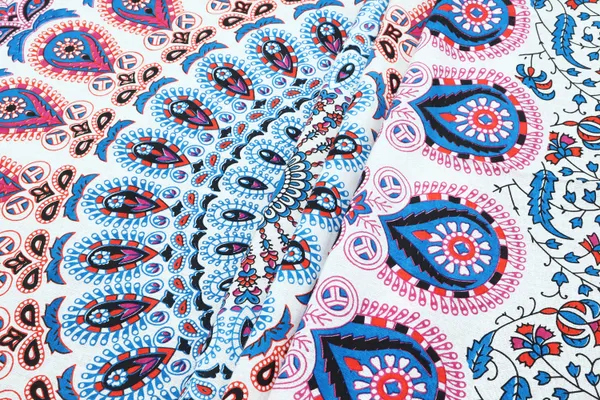 Blue_Cotton_Traditional_Floral_Hand_Block_Print_Unstiched_Material_For_Men's_Kurta_Shirts_&_Women's_Kurti_and_Other_Dress_Material