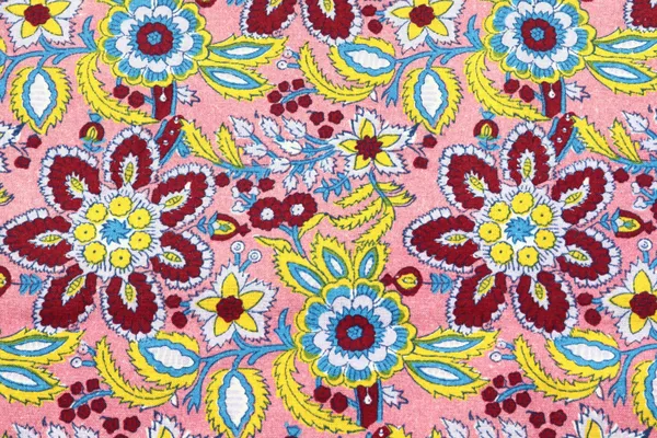 Maroon_Cotton_Traditional_Floral_Hand_Block_Print_Unstiched_Material_For_Men's_Kurta_Shirts_&_Women's_Kurti_and_Other_Dress_Material