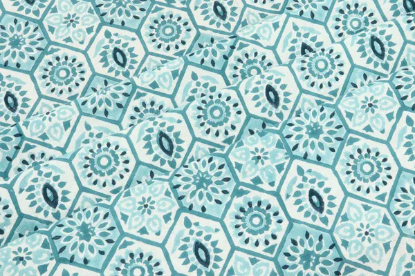 Blue_Cotton_Traditional_Floral_Hand_Block_Print_Unstiched_Material_For_Men's_Kurta_Shirts_&_Women's_Kurti_and_Other_Dress_Material