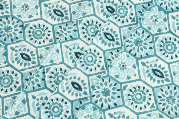 Blue_Cotton_Traditional_Floral_Hand_Block_Print_Unstiched_Material_For_Men's_Kurta_Shirts_&_Women's_Kurti_and_Other_Dress_Material