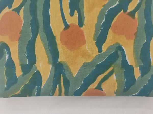 Blue_Cotton_Traditional_Floral_Hand_Block_Print_Unstiched_Material_For_Men's_Kurta_Shirts_&_Women's_Kurti_and_Other_Dress_Material