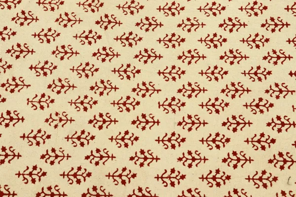 Beige_Cotton_Traditional_Floral_Hand_Block_Print_Unstiched_Material_For_Men's_Kurta_Shirts_&_Women's_Kurti_and_Other_Dress_Material